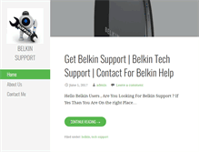 Tablet Screenshot of belkintechsupport.com